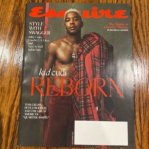 Esquire Magazine - September 2022 - Kid Cudi - Never read!     men men’s fashion
